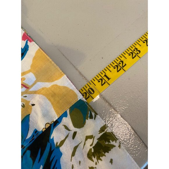 ZAND Amsterdam Wrap Skirt One Size Reversible Floral & Checkered Reversible - Picture 5 of 9